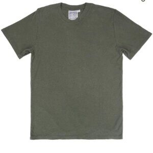 Jungmaven Jung Tee, Olive Green, Size S